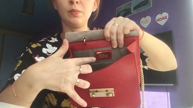 Сумка Furla Julia оригинал обзор на распаковку
