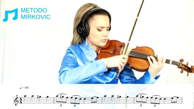 VIOLIN IN ACTION POSITIONS! SONG  14 VAR 1(POSITION IV)