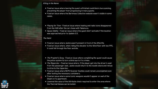 Cyberpunk 2077: NEW 2.01 UPDATE PATCH for Phantom Liberty DLC - Patch Notes смотреть онлайн