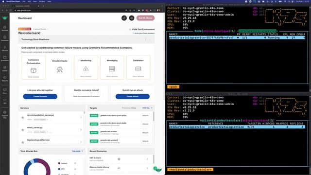 Chaos Engineering for Kubernetes: Validate Horizontal Pod Autoscaling with a CPU experiment смотреть онлайн