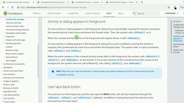 30 - Handling Activity State Changes смотреть онлайн