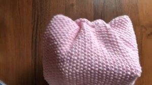 Детский комплект: шапочка и снуд. Alize Baby Wool