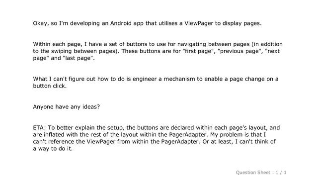 Android : Android ViewPager Prev/Next Button смотреть онлайн