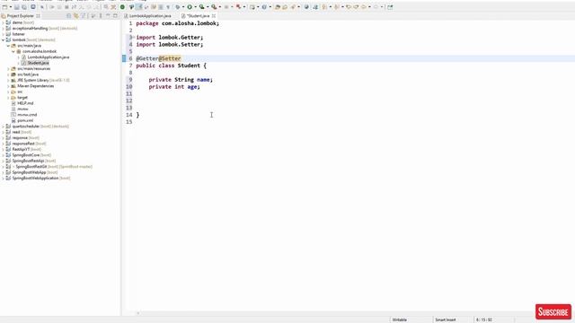 Project Lombok - No getter and setter now onwards. Super clean code смотреть онлайн