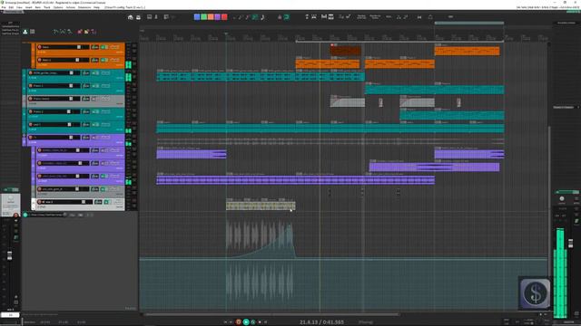 Making a song from start to finish in Reaper 6-Part Three смотреть онлайн