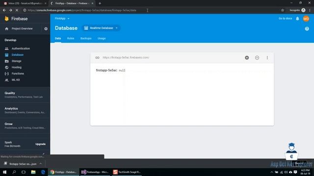Export & Import Data Into Firebase Database смотреть онлайн