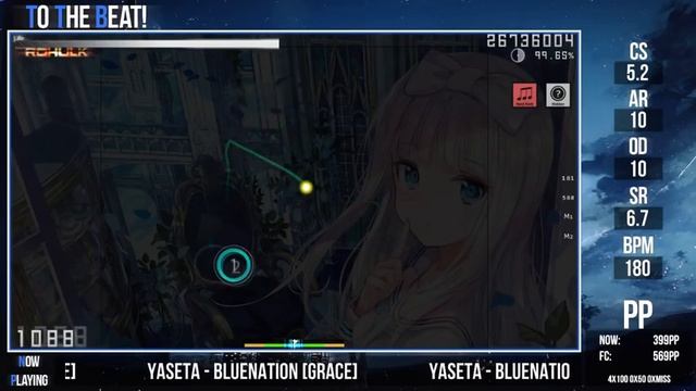 Toy | yaseta - Bluenation [Grace] +HDHR 99.45% 557pp #1 смотреть онлайн