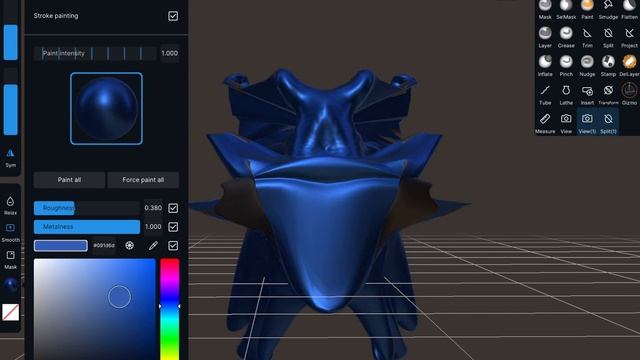 Flamelet | Nomad Sculpt | Frax | Fractals and sculptor 3D iOS iPad Apps | music from iPadSoundLab | смотреть онлайн