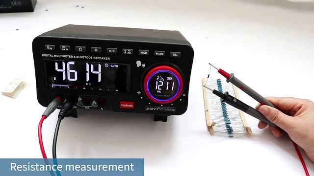 ZOYI ZT-5566SE Dual Display Digital Multimeter EBTN LCD Bluetooth
