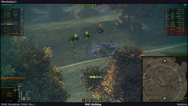 ► M4A1 Rev. 📍Redshire || World Of Tanks (WoT) M4A1 Revalorise Gameplay