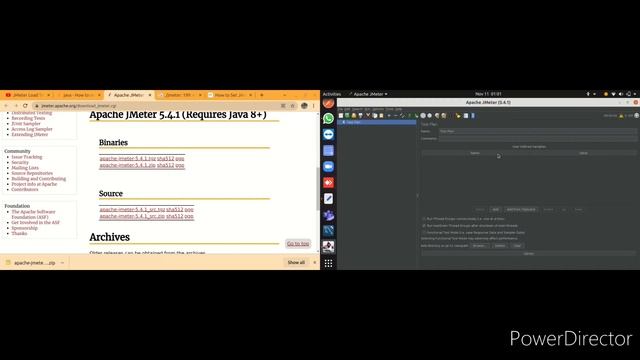 Installing Apache jmeter on ubuntu 20.04 lts operating system смотреть онлайн