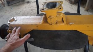 Передний мост самодельного минитрактора из поворотных кулаков ВАЗ