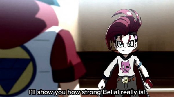 Valt vs Bell (Beyblade Burst BU Episode 1) “Explosive Evolution! Divine Belial!”