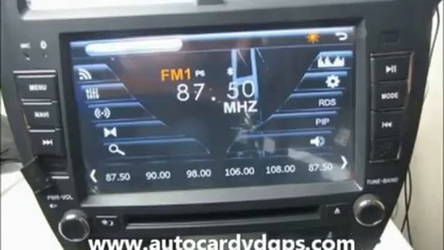 8 LCD USB DVD SD RDS BT GPS TV iPod for Mitsubishi ASX 1 www AutoCarDVDGPS com смотреть онлайн