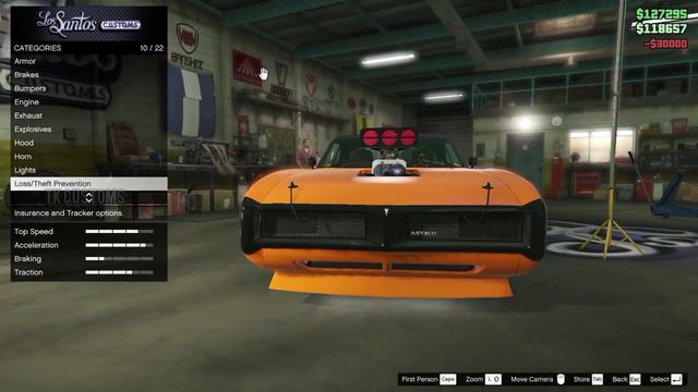Imponte Dukes car customization - GTA Online - TK CUSTOMS смотреть онлайн