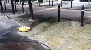 Мойка тротуарной плитки