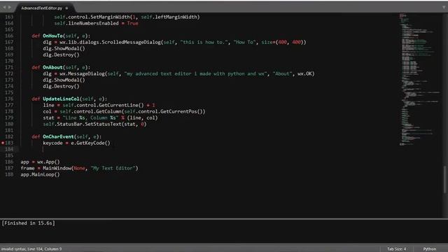 Make An Advanced Python Text Editor (Part 4): Keyboard Shortcuts смотреть онлайн
