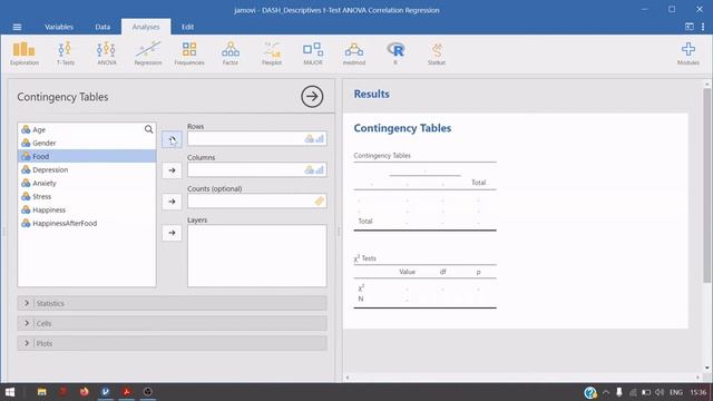 Chi-Square Test of Association without SPSS - Jamovi Tutorial смотреть онлайн