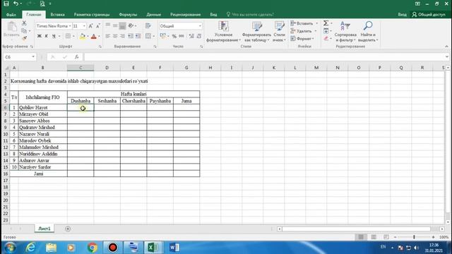 KOMPYUTER DARSLARI// 8-DARS. EXCEL DASTURIDA ODDIY HISOBLASH//KLAVISH ORQALI BOSHQARISH/// смотреть онлайн