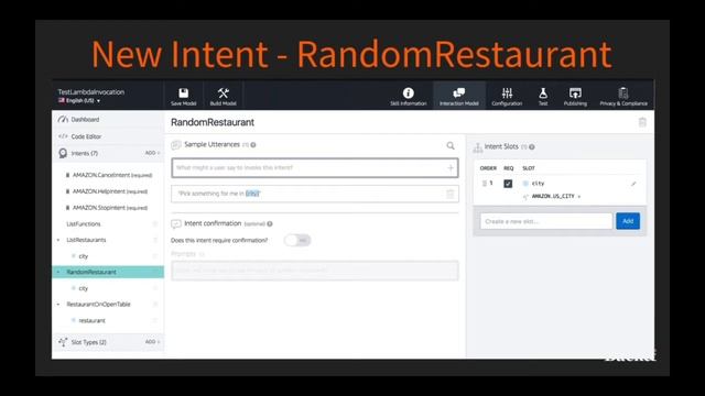 Calling AWS Lambda through Amazon Alexa смотреть онлайн