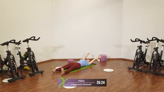 Онлайн-тренировка YOGA с Кариной Абаевой / 10 июля 2020 / X-Fit смотреть онлайн