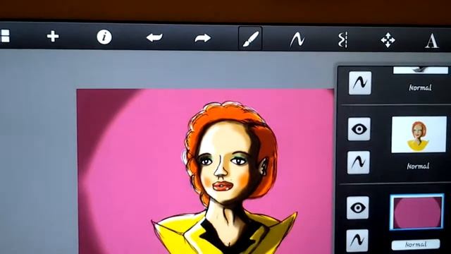 Sketchbook pro android Art class #2 part6 drawing on the samsung galaxy смотреть онлайн