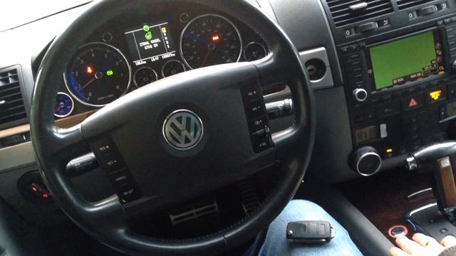 2005 V8 Touareg Keyless Engine Start/Stop