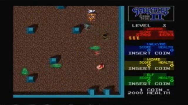 Gauntlet 2 (Arcade) Gameplay смотреть онлайн
