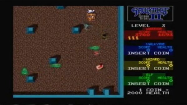 Gauntlet 2 (Arcade) Gameplay
