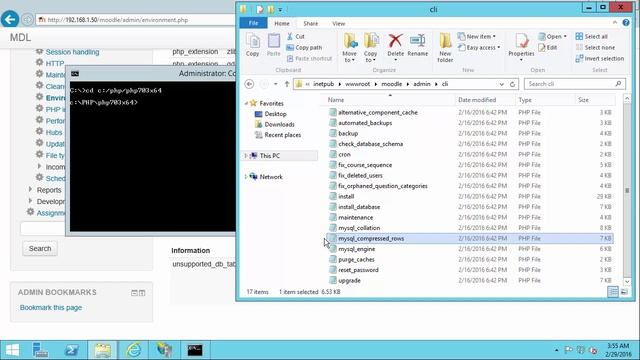 Converting Database tables from Antelope to Barracuda in Moodle on Windows Server смотреть онлайн