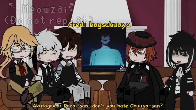BSD react to Dazai Osamu (Meursault) смотреть онлайн
