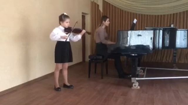 Саенко Диана.О.Ридинг.Концерт си минор,1 ч смотреть онлайн