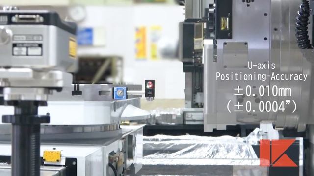 Horizontal Boring and Milling Machine with Built-in Facing Head「KBT-11F.A」 смотреть онлайн