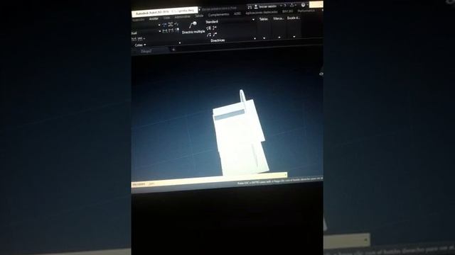 TP3 (Cultura del Proyecto): perspectiva de la silla en Autocad de Nerea Razquin y Jone Aranzabal смотреть онлайн