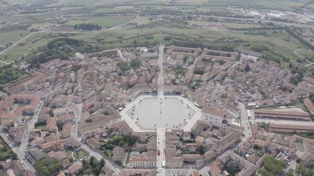 D-Log. Palmanova, Udine, Italy. An exemplary fortification project of its time was laid down in 159 смотреть онлайн