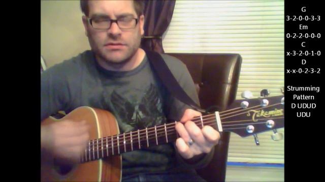 How to play "No One Like You" by Best Coast on acoustic guitar смотреть онлайн