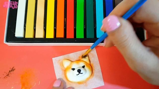 Собака Акита Брелок Своими Руками Лепим Собаку Polymer Clay Akita Inu Полимерная Глина Мастер-Класс смотреть онлайн