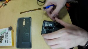 Xiaomi Mi 9T замена аккумулятора (BP41)