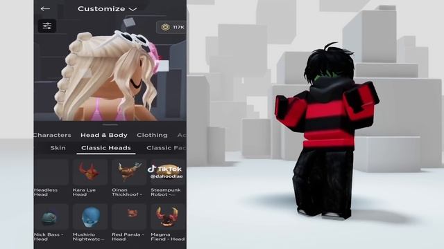 ALL ITEMS THAT GIVE FREE FAKE HEADLESS & KORBLOX! смотреть онлайн