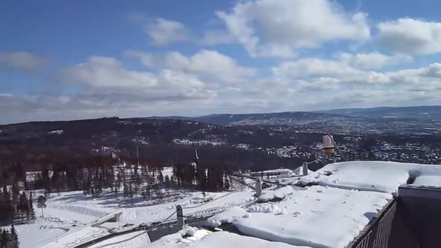 H vue d' oslo depuis le tremplin смотреть онлайн