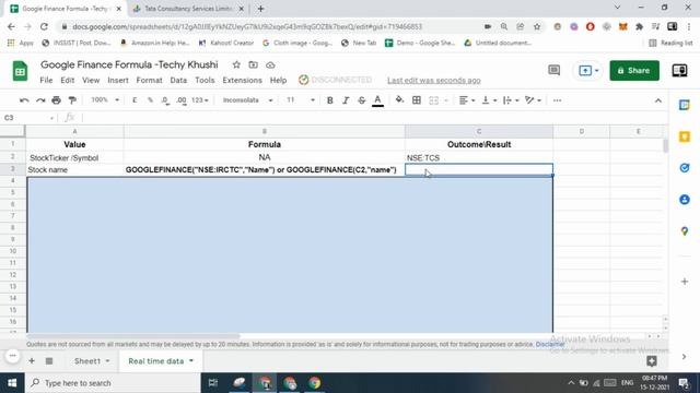 How to use the GOOGLEFINANCE function in Google Sheets (WITH EXAMPLES) in 2021 смотреть онлайн