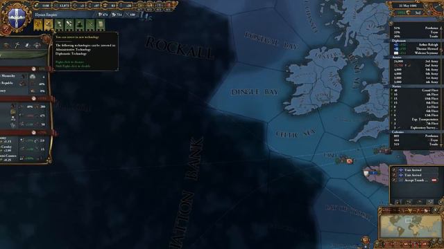 Europa Universalis IV #37 - Elysian Empire [Custom Nation] смотреть онлайн