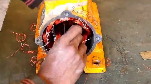 Jk vibrate motor riwaidng 3 phase | 0.5hp vibrator motor 1440 rpm 24 slots | @MrSewakMechanical смотреть онлайн