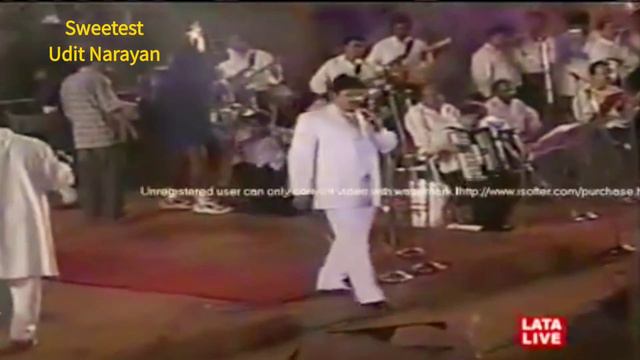 Jaadu Teri Nazar | Darr | Udit Narayan Live Performance | Lata Mangeshkar Concert 2001