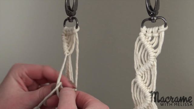 #3 of 4: DIY Macrame Tutorial: Macra-Mini Key Chain for Beginners смотреть онлайн
