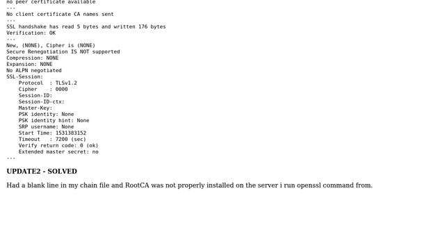 DevOps & SysAdmins: How to debug curl? gnutls_handshake failed -unexpected TLS packet (OpenSSL)? смотреть онлайн