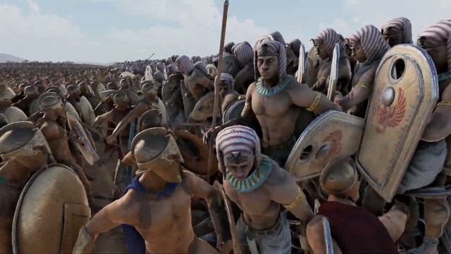CAN 20,000 SPARTANS DEFEND TOWN FROM ATTACK OF 100,000 EGYPTIAN SPEARMEN | UEBS 2 смотреть онлайн