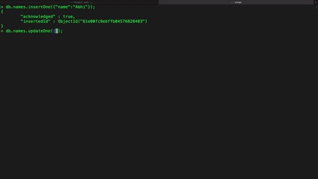 Insert document using update method in MongoDB | Hindi | $setOnInsert and upsert explained смотреть онлайн