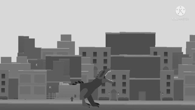 Godzilla 1954 vs The beast from 20,000 fathoms | Rhedosaurus | Stick nodes | смотреть онлайн