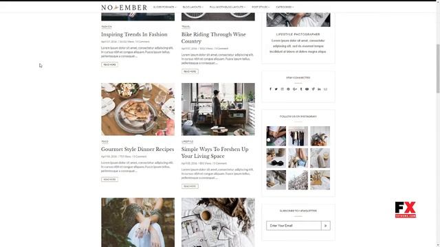 November - A WordPress Blog Theme Vin Buster смотреть онлайн